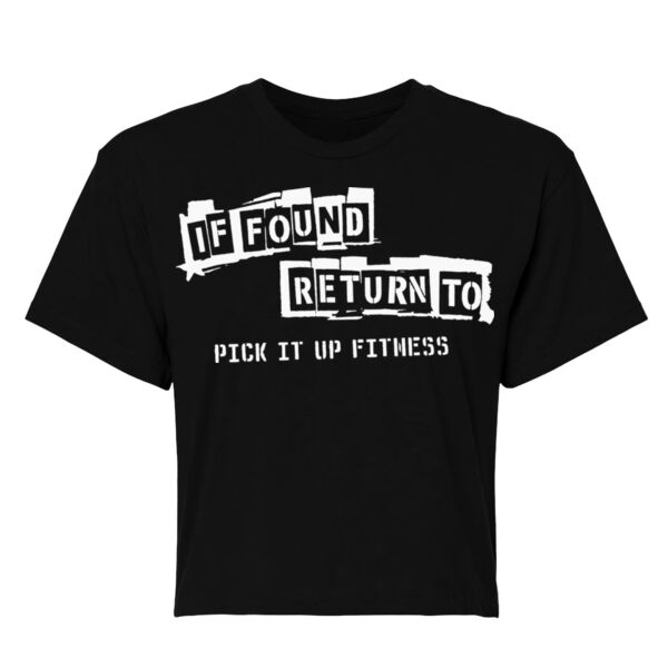 RANSOM NOTE - WOMEN'S CROP T-SHIRT - $RN4W7T$ Thumbnail