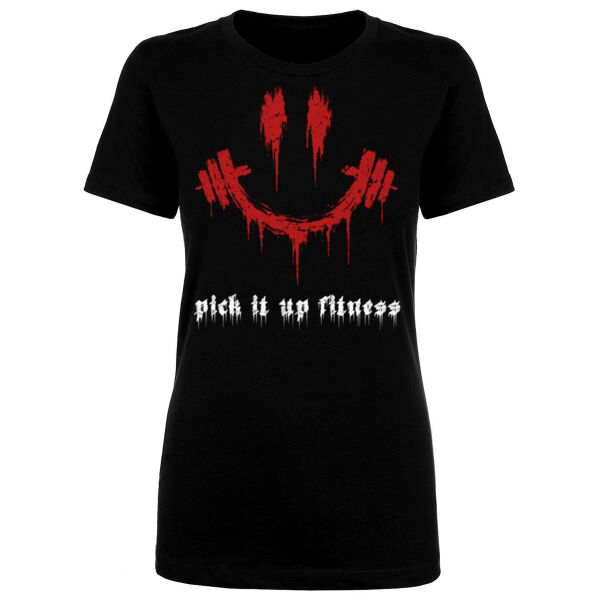 DRIPPY SMILE - WOMEN'S FITTED T-SHIRT Thumbnail